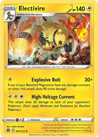 Electivire (047/172) [SWSH09 Brilliant Stars]