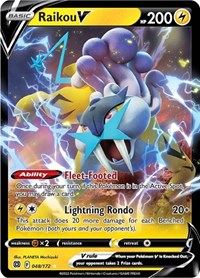 Raikou V (048/172) [SWSH09 Brilliant Stars]