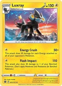 Luxray (051/172) [SWSH09 Brilliant Stars]