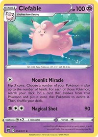 Clefable (054/172) [SWSH09 Brilliant Stars]