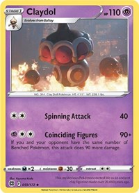 Claydol (059/172) [SWSH09 Brilliant Stars]