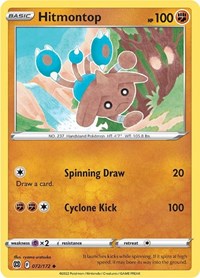 Hitmontop (072/172) [SWSH09 Brilliant Stars]