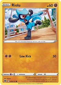 Riolu (078/172) [SWSH09 Brilliant Stars]