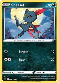 Sneasel (086/172) [SWSH09 Brilliant Stars]
