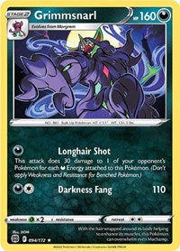 Grimmsnarl (094/172) [SWSH09 Brilliant Stars]