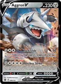 Aggron V (096/172) [SWSH09 Brilliant Stars]