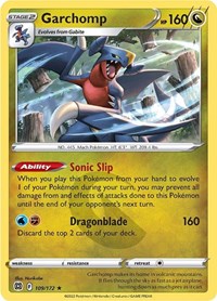 Garchomp (109/172) [SWSH09 Brilliant Stars]