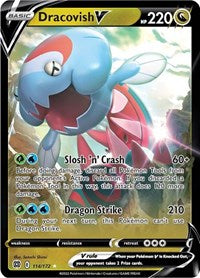 Dracovish V (114/172) [SWSH09 Brilliant Stars]