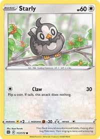 Starly (117/172) [SWSH09 Brilliant Stars]