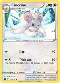 Cinccino (125/172) [SWSH09 Brilliant Stars]