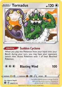 Tornadus (126/172) [SWSH09 Brilliant Stars]