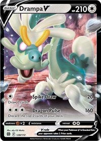 Drampa V (128/172) [SWSH09 Brilliant Stars]