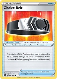 Choice Belt (135/172) [SWSH09 Brilliant Stars]