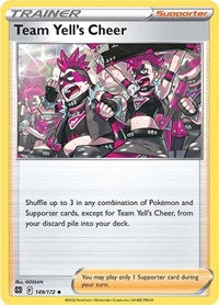 Team Yell's Cheer (149/172) [SWSH09 Brilliant Stars]