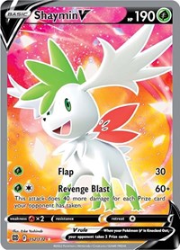 Shaymin V (Full Art) (152/172) [SWSH09 Brilliant Stars]