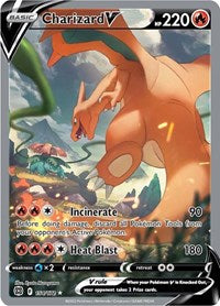 Charizard V (Alternate Full Art) (154/172) [SWSH09 Brilliant Stars]