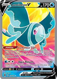 Lumineon V (Full Art) (155/172) [SWSH09 Brilliant Stars]
