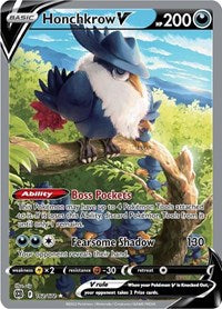 Honchkrow V (Alternate Full Art) (162/172) [SWSH09 Brilliant Stars]
