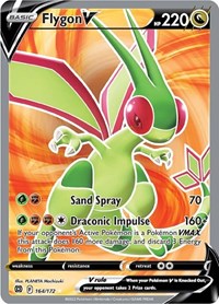 Flygon V (Full Art) (164/172) [SWSH09 Brilliant Stars]