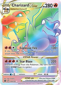 Charizard VSTAR (Secret) (174/172) [SWSH09 Brilliant Stars]