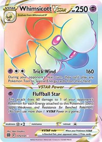 Whimsicott VSTAR (Secret) (175/172) [SWSH09 Brilliant Stars]