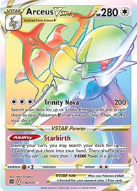Arceus VSTAR (Secret) (176) (176/172) [SWSH09 Brilliant Stars]