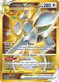 Arceus VSTAR (Secret) (184) (184/172) [SWSH09 Brilliant Stars]