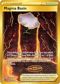 Magma Basin (Secret) (185/172) [SWSH09 Brilliant Stars]