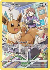Eevee (TG11/TG30) [SWSH09 Brilliant Stars Trainer Gallery]