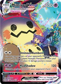 Mimikyu VMAX (TG17/TG30) [SWSH09 Brilliant Stars Trainer Gallery]