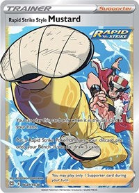 Rapid Strike Style Mustard (TG27/TG30) [SWSH09 Brilliant Stars Trainer Gallery]