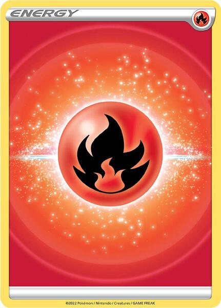Fire Energy (2022 Unnumbered) [SWSH09 Brilliant Stars]
