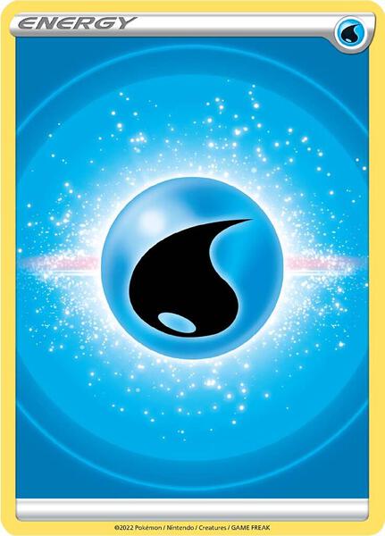 Water Energy (2022 Unnumbered) [SWSH09 Brilliant Stars]