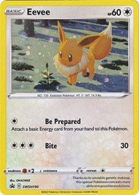 Eevee - SWSH190 (SWSH190) [SWSH Sword and Shield Promo Cards]