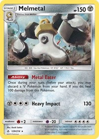 Melmetal - 129/214 (Cosmos Holo) (129/214) [Blister Exclusives]