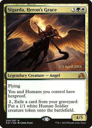 Sigarda, Heron's Grace (250s) [Shadows over Innistrad Promos]