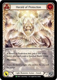 Herald of Protection (Blue) - FAB031 (FAB031) [Flesh and Blood Promo Cards]