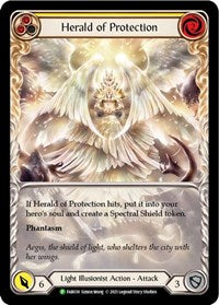 Herald of Protection (Yellow) - FAB030 (FAB030) [Flesh and Blood Promo Cards]