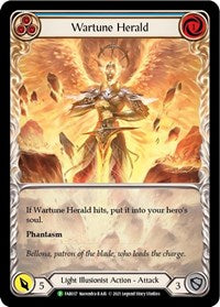 Wartune Herald (Blue) (Extended Art) - FAB037 (FAB037) [Flesh and Blood Promo Cards]