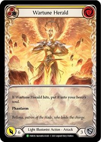 Wartune Herald (Yellow) (Extended Art) -  FAB036 (FAB036) [Flesh and Blood Promo Cards]