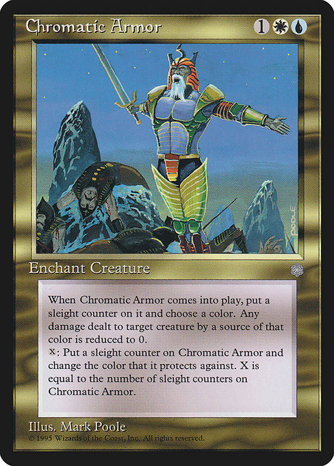 Chromatic Armor (283) [Ice Age]