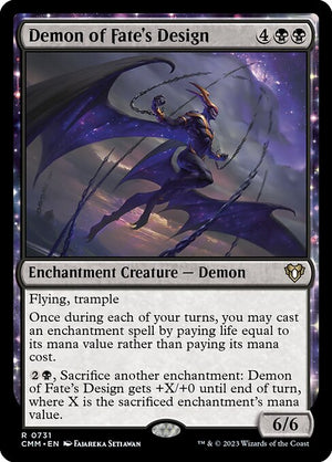Demon of Fate's Design (731) [Commander Masters]