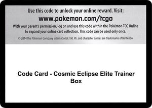 Code Card - Cosmic Eclipse Elite Trainer Box [SM Cosmic Eclipse]