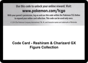 Code Card - Reshiram & Charizard GX Figure Collection [SM Unbroken Bonds]