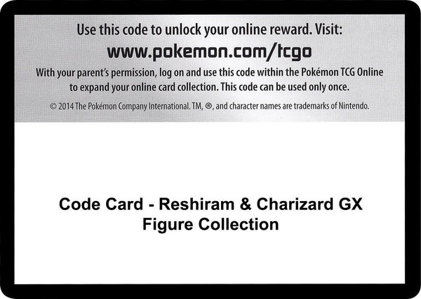 Code Card - Reshiram & Charizard GX Figure Collection [SM Unbroken Bonds]