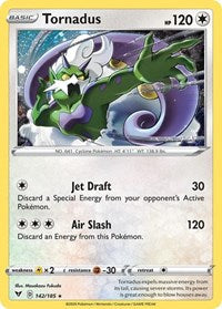 Tornadus - 142/185 (Cosmos Holo) (142/185) [Blister Exclusives]