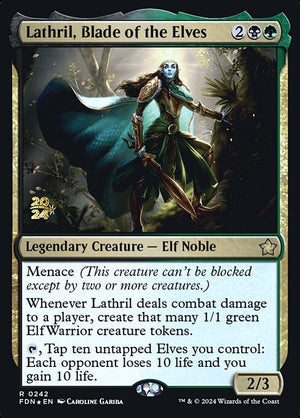 Lathril, Blade of the Elves (242s) [Foundations Promos]