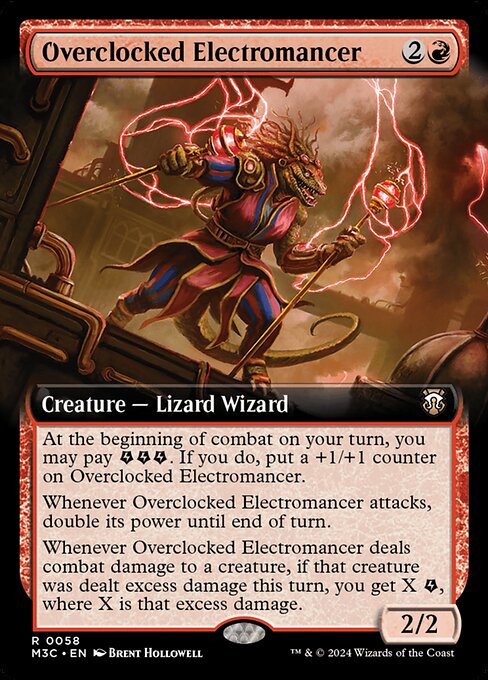 Overclocked Electromancer (58) [Modern Horizons 3 Commander]