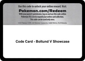 Code Card - Boltund V Showcase [Miscellaneous Cards and Products]