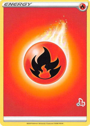 Fire Energy (#11 Cinderace Stamped) [Battle Academy 2022]